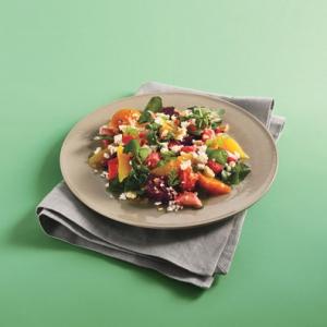 Beet, Rhubarb, and Orange Salad_image