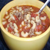 Pantry Tomato Beef Soup image