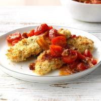 Baked Chicken with Bacon-Tomato Relish_image