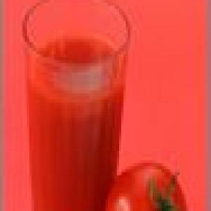 Tomato Juice made from tomato paste_image