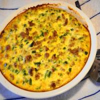 Sausage and Pepper Quiche image