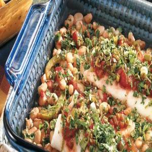 Salsa Cod with White Beans_image