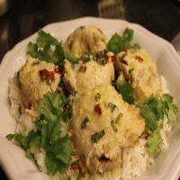 Juicy Asian Steamed Chicken Thighs image