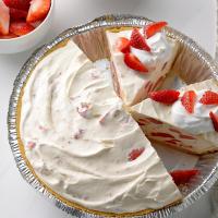 Easy Strawberry Lemonade Freezer Pie image