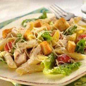 Caesar Pasta Salad with Grilled Chicken_image