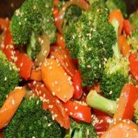 Stir Fry Vegetables with Soy Sauce_image