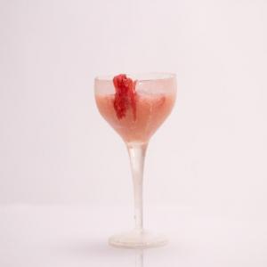 Zombie Drink in Edible Glassware_image