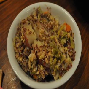 Quinoa Barley Vegetable Pottage_image