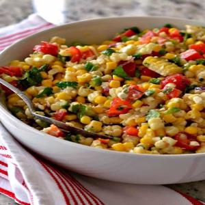 Corn Salad with Easy Lime Vinaigrette_image