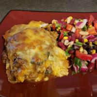 Baked Beef Chiles Rellenos Casserole image