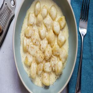 Gnocchi Alla Bava (Potato Gnocchi With Fontina Cheese Sauce) Recipe_image
