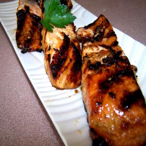 Barbecued Salmon and Easy Marinade image