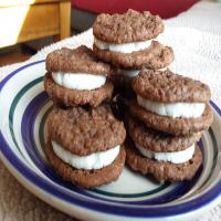 Oatmeal Cream Pies with Chocolate_image