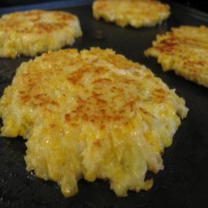 Cheesy Cauliflower Pancakes Recipe - (4.5/5)_image
