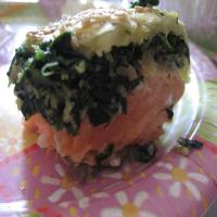 Spinach Salmon Roll image
