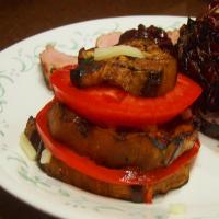 Grilled Eggplant Stacks_image