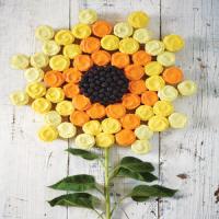 Easy Buttercream for Sunflower Cupcake Cake_image