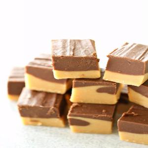 Double Decker Chocolate Peanut Butter Fudge_image