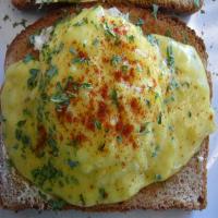 Curried Eggs on Toast image