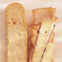 Ham and Brie Baguette Sandwich image