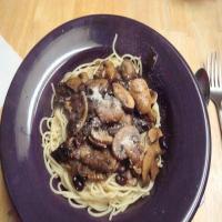 Mushroom and Black Bean Pasta Sauce_image