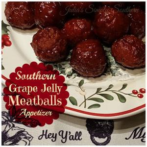 Southern Grape Jelly Meatball Appetizers_image