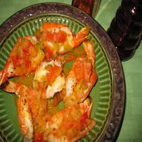 Shrimp With Gazpacho Vinaigrette_image