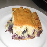 Rich Blueberry Sour Cream Cake_image