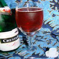 Cranberry Kir Champagne Cocktail image