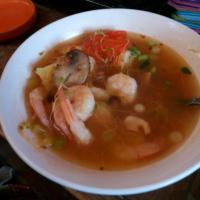 Hot and Sour Shrimp Soup image