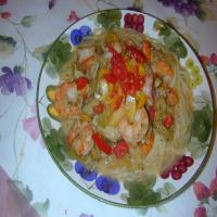 Pasta With Shrimp and Artichokes image