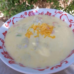 Chicken Cheese Soup image