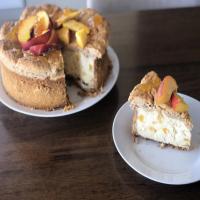 Peach Cobbler Cheesecake image