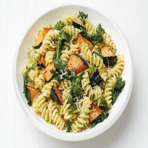 Fusilli with Broccoli Rabe Pesto and Squash_image