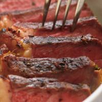 Herb Salt-Crusted Strip Steak Recipe by Tasty image