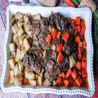 Pot Roast With Carrots & Potatoes_image