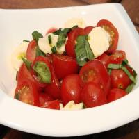 Grape Tomato and Cheese Curd Salad image