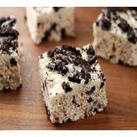 Cookies & Cream Rice Crispy Treats image