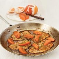 Veal Scaloppine with Ruby Red Grapefruit_image