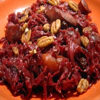 Sauteed Red Cabbage With Sausage image