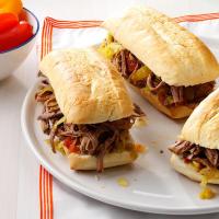 Family-Favorite Italian Beef Sandwiches image