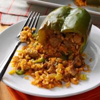 Makeover Sausage-Stuffed Peppers image