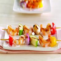 Margarita Shrimp and Vegetable Kabobs image