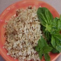 Basmati Rice With Basil and Mint_image