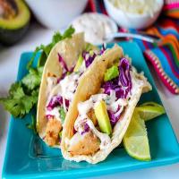 Grilled Fish Tacos With Chipotle Crema image
