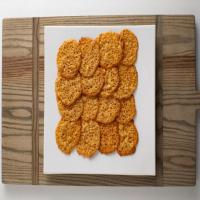 Orange French Lace Cookies image