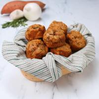 Rosemary Sweet Potato Muffins Recipe by Tasty image