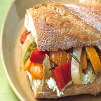 Herbed Goat-Cheese Sandwich Spread image