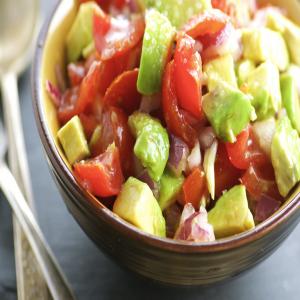 Simple Tomato and Avocado Salad image