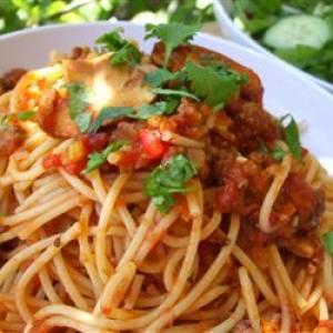Mariu's Spaghetti with Meat Sauce_image